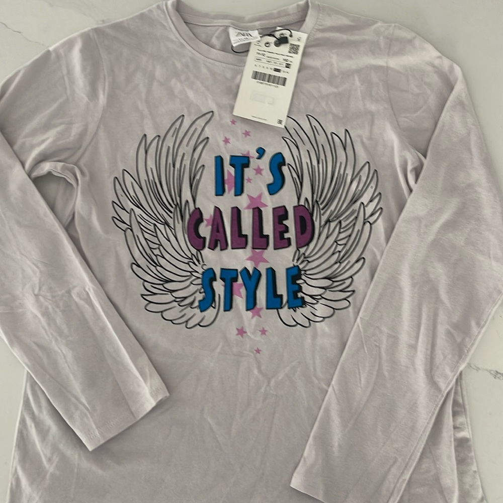 Zara kids long sleeve tshirt